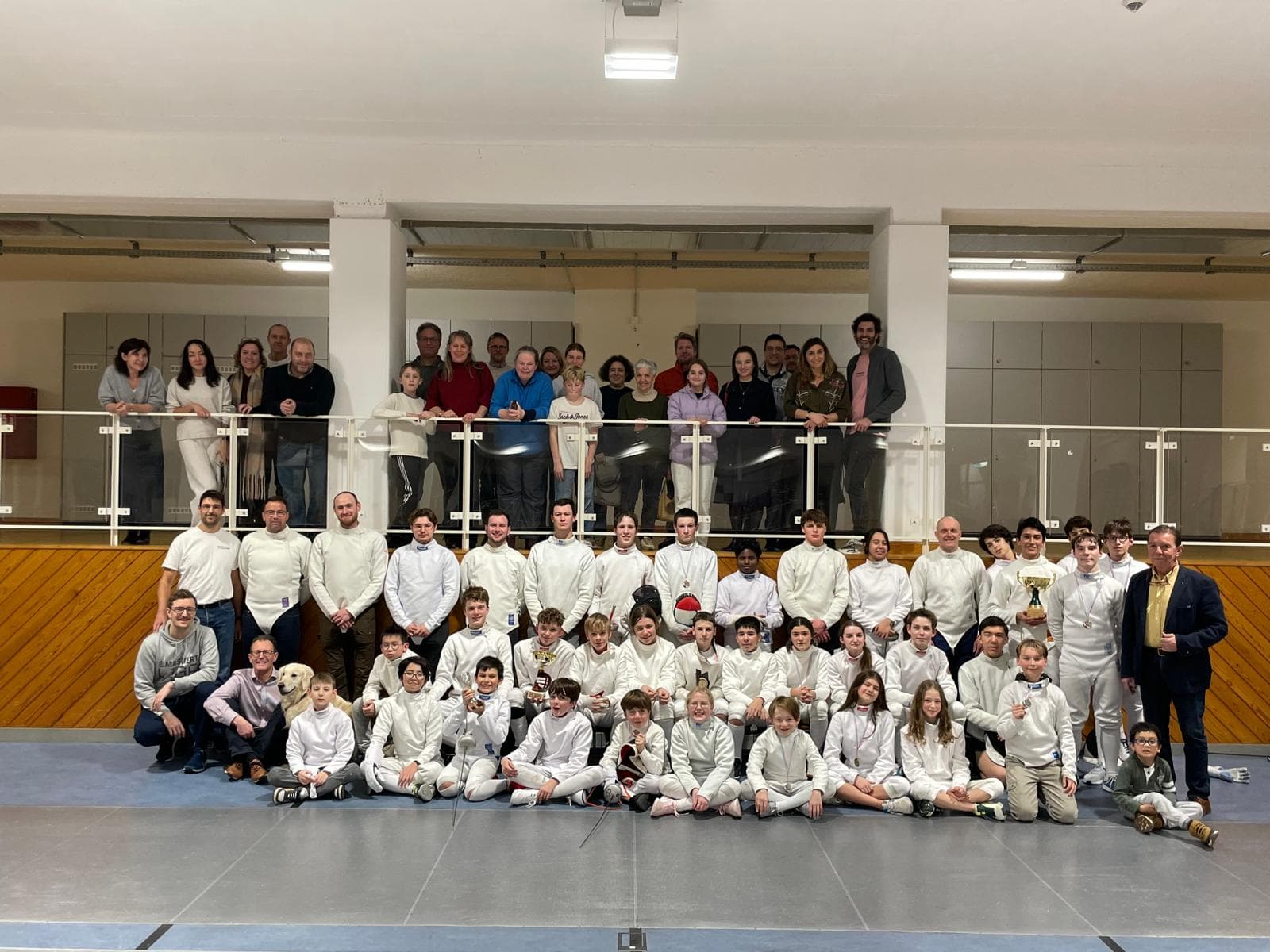 Membres du Cercle Escrime Luxembourg