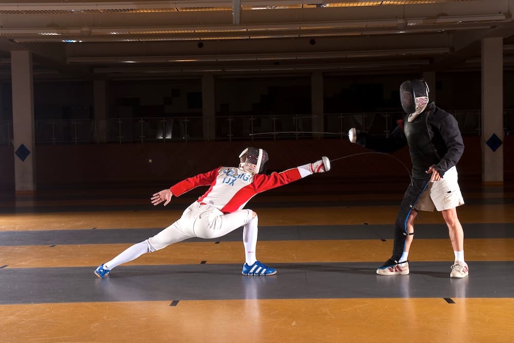 Entraînement personnel d'escrime